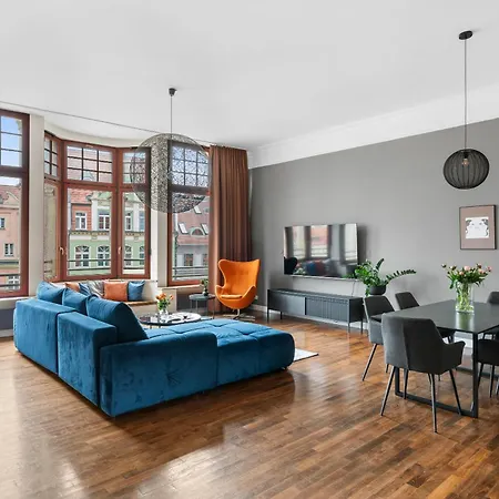 Majestic -150m2 With Iconic Market Square View As R506 Wrocław